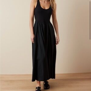 American Eagle Elegant Black Midi Dress